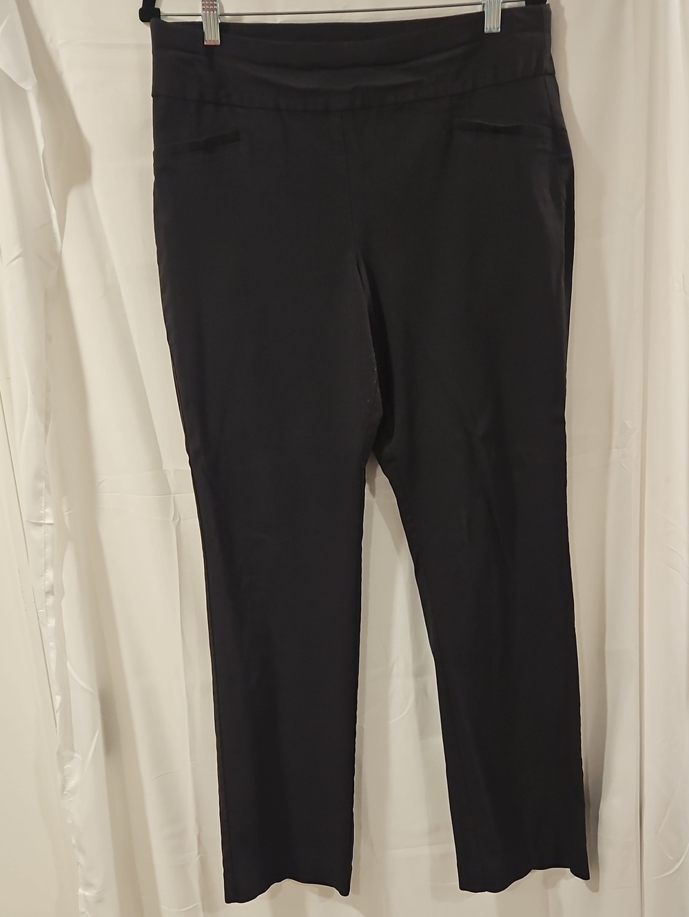 cooper & ella Black Straight-Leg Ponte Pants